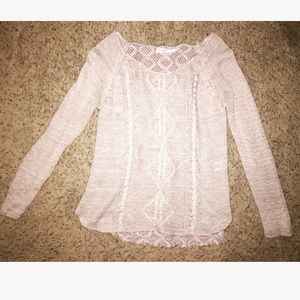 Blu Pepper lightweight knit sweater